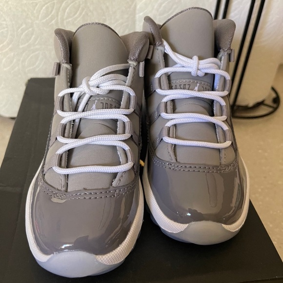 Jordan 11 “Cool Grey” sz 9c toddler - Picture 2 of 6
